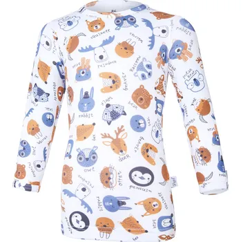 Little Angel Tričko smyk DR TISK Outlast® - bílá barevná zvířátka Velikost oblečení: 122