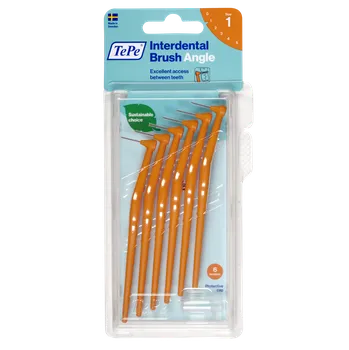 TePe Angle prodloužené 154610 6 ks, 0,45 mm oranžové