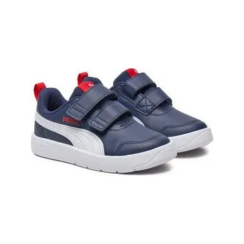 Chlapecké tenisky Sneakersy Puma Courtflex V3 V PS 397642 03 Tmavomodrá 32