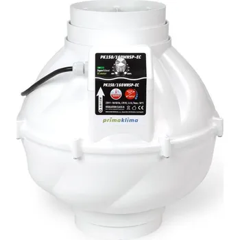 Domácí ventilátor PrimaKlima Prima Klima ventilátor Whisperblower EC Dimmable 150-160 mm 950 m3/h, EC motor