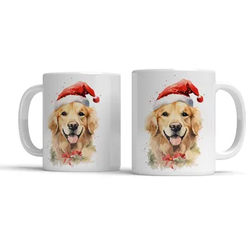 Hrnek Zlatý retrívr IV - Bílá