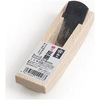 Ruční hoblík Japonský hoblík na dřevo UMEBACHI RYUMA Mini, podélně konvexní - 24 mm
