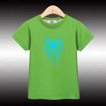 Dívčí tričko Roblox Dětské bavlněné tričko "Roblox" se svítícím obrázkem (pavouk) Barva: zelená, Velikost: 100/ 3 roky