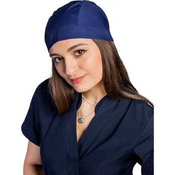 Zdravotnický oděv Tmavě modrá zdravotnická čepice | drinuniforma.cz