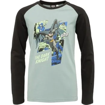 Chlapecké tričko Chlapecké triko Warner Bros BATMAN STRIKES AGAIN 116/122 Světle zelená, Černá, Modrá