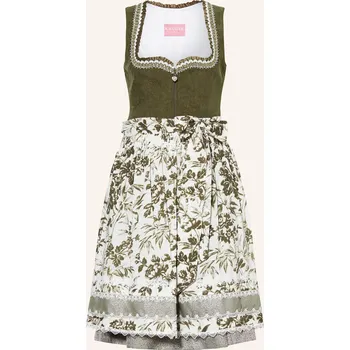 Dámská halenka Krüger Dámský Dirndl Merja, olivová / režná, 40