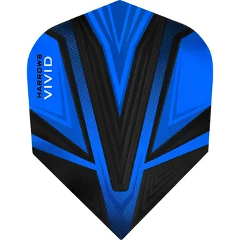 Příslušenství pro šipky Harrows letky VIVID No.6, Barva letky Blue