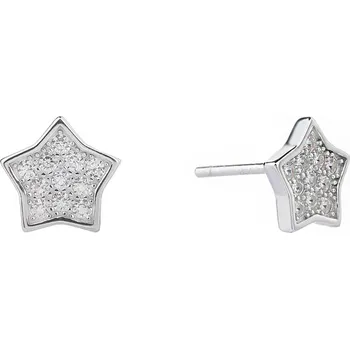 Náušnice Bealio BEALIO Stříbrné náušnice HVĚZDA 03-07049-2628