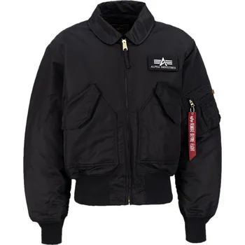 Pánský bomber ALPHA INDUSTRIES CWU 45 černý XXL