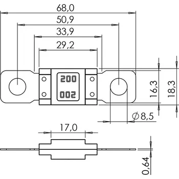 Autopojistky Maxi pojistka 80A