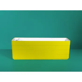 Truhlík Plastia Samozavlažovací truhlík Berberis 60 cm – zelený