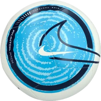 Fotbalový míč Fotbalový míč Nike Phantom velikost 5 bílo-blankytný