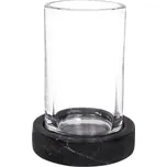 Kelímek na zubní kartáček Q-BATH 1540 černý mramor