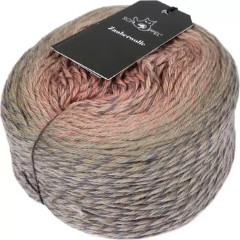 Příze Schoppel Wolle Zauberwolle 2624 Elchtest (Merino příze Zauberwolle 2624 Moose Test)