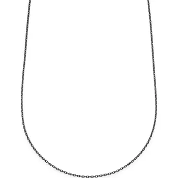 Řetízek Essentials | 2mm kabelový řetízek v&nbsp;černé barvě gunmetal - Lucleon