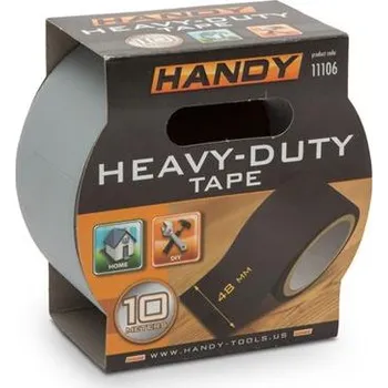 Lepicí páska Páska lepicí 48mm x 10m HANDY 11106GY stříbrná