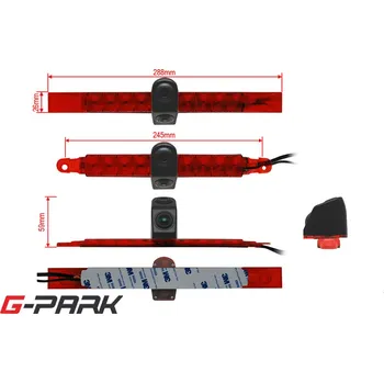 Couvací kamera CMOS univerzální dvojitá zpětná kamera