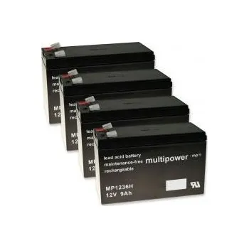 Záložní baterie Olověný akumulátor MP1236H / APC RBC23 - Powery 9Ah