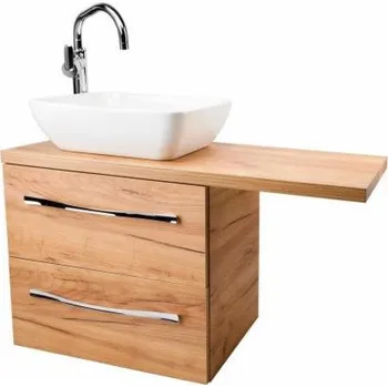 KFA Infinitum skříňka pod umyvadlo 60 dub, 2 zásuvky (1695-220-063)