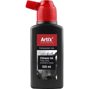 Náplň do psacích potřeb Čínská tuš Artix 100 ml - černá