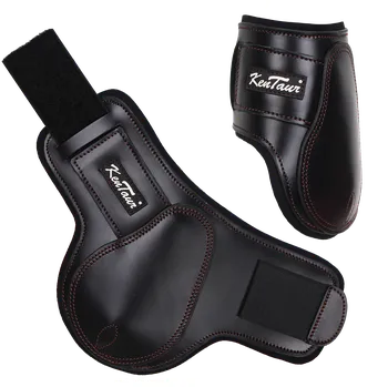 Koňské kamaše Kentaur Kožené strouhavky CARMONA Pony, tmavě hnědá