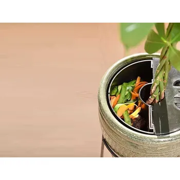 Kompostér Vers La Terre Vermikompostér do květináčů a truhlíků – šedý