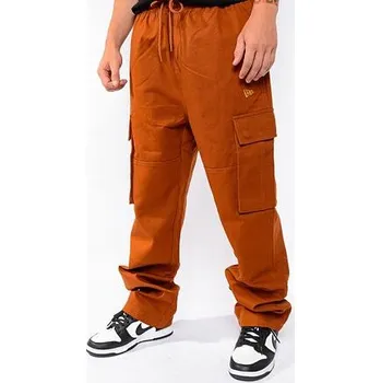 Pánské kalhoty Kalhoty New Era - Cargo Pant - Brown / Black velikost XXL