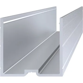 Stavební profil Hliníková spojka pro napojování profilů 40x40, pro solární panely