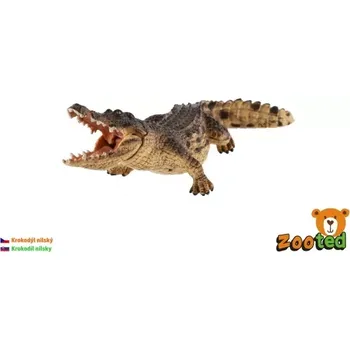 Figurka ZOOted Krokodýl nilský plast 18 cm