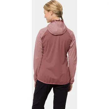 Dámská softshellová bunda Jack Wolfskin Softshellová bunda Go Hike Softshell 1306862 Bordó Regular Fit M