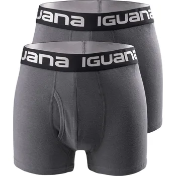 Pánské Boxerky IGUANA UMILO 2PACK M000259682 – Černá XL/XXL