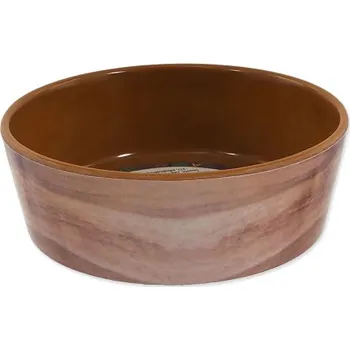 Miska Dog Fantasy vzor dřevo hnědá 12,5cm 300ml