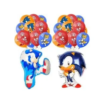 Balónek Sonic Party dětské balónky