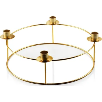 Svícen Svícen Cedric 30 cm zlatý