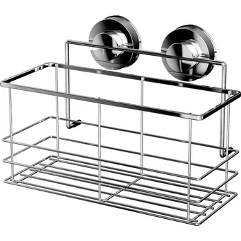 Drátěná police Police nerezová - chrom, š. 255 mm, v. 208 mm, hl. 133 mm (12010300) RIDDER