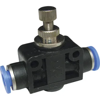 Příslušenství ke kompresoru Adler Pneumatická nástrčná spojka AUTO s regulačním ventilem 6mm