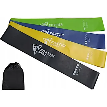 Posilovací guma FIT 4,5-22 kg, 4 ks