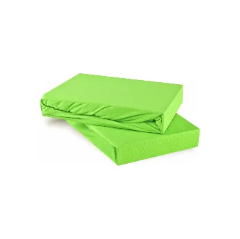 Plachta ložní zelená Superstretch EMI: Prostěradlo 90(100)x200