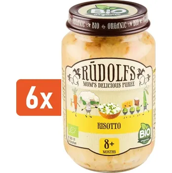 Kojenecká výživa Rudolfs BIO Rizoto 6x190g