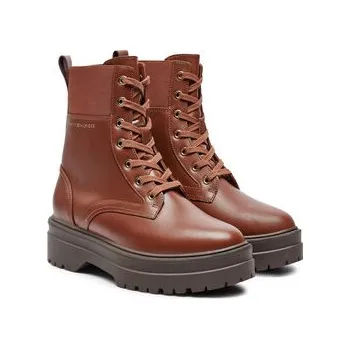 Pánská obuv Turistická obuv Tommy Hilfiger FW0FW08440 Hnědá 37