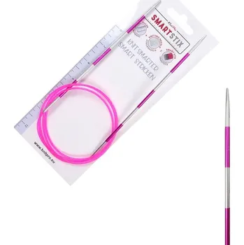 Nástroj na niť a příze Pevné kruhové jehlice SmartStix 100cm 2,5mm