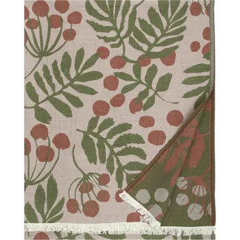 deka Lapuan Kankurit Merino deka Pihapuu 135x180, béžovo-skořicovo-olivová