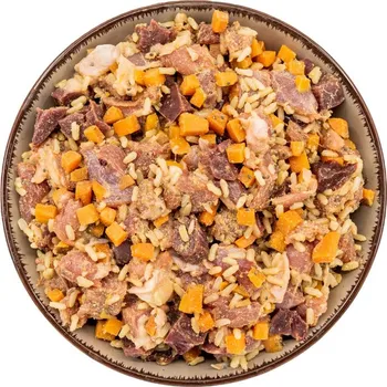 Krmivo pro psa Rawfan KRŮTÍ BARF 500 g (mražené) – nutričně vyvážená směs z kvalitního krůtího masa