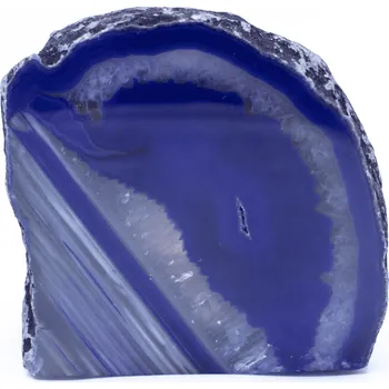 Přírodní kámen Milujeme Kameny Achát - řez - svícen - fialový CHFS2 447534