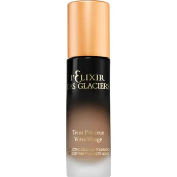 Přípravek na tvář Valmont l' Elixir des Glaciers Teint Précieux vysoce krycí make-up pro vyhlazení pleti a minimalizaci pórů odstín Amber Beige in Florence 30 ml