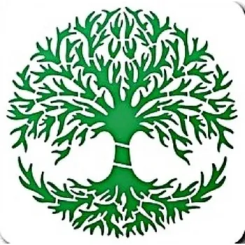 Plast. šablona, STROM 5, 18x18 cm, 1ks