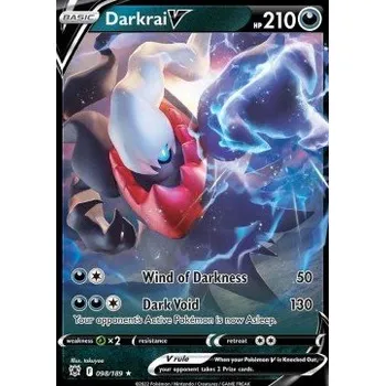 Karetní hra Pokémon ASR 098/189 Darkrai V - Astral Radiance