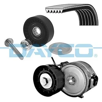 Sada žebrovaných klínových řemenů DAYCO KPV397