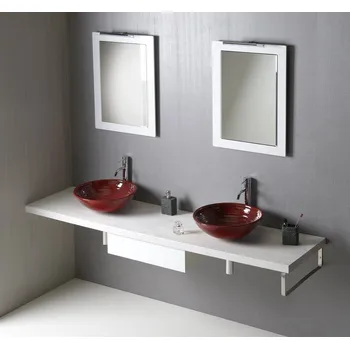 Sapho AVICE deska 250x50cm, dub starobílý