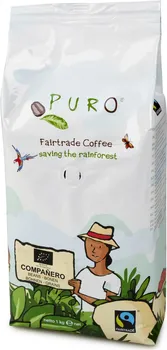 Káva Puro Fairtrade Companero BIO zrnková 1 kg